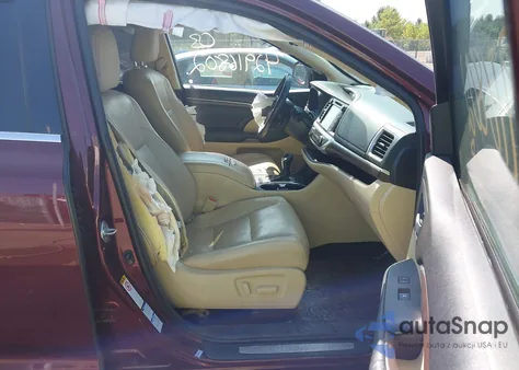 2015 Toyota Highlander Limited/Ltd Platinum из США, поврежденный, VIN 5TDDKRFH3FS137971